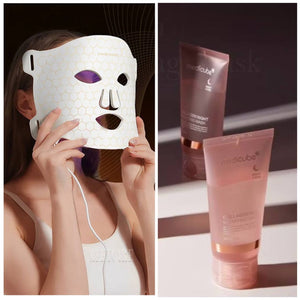 LED Mask +Collagen Cream - Perfected Glow